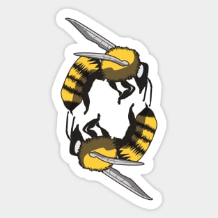 The honey bee Sticker